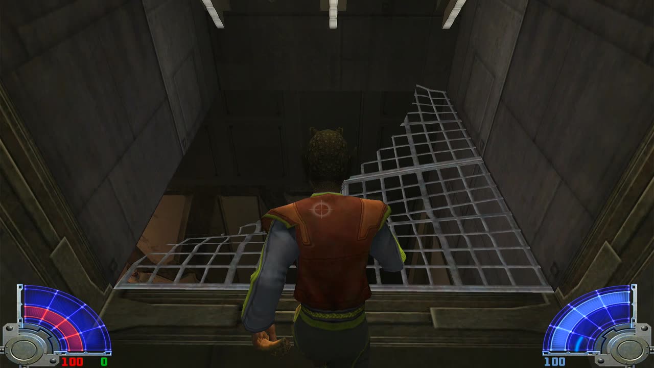 Funny Glitch is Star Wars Jedi Knight: Jedi Academy