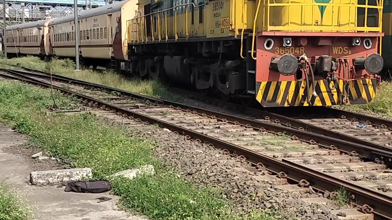 Checking railway detonators under diesel engine