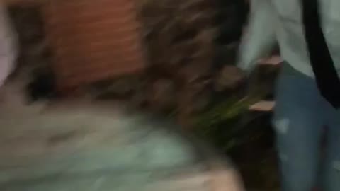 Guy tries to break wooden table but fails