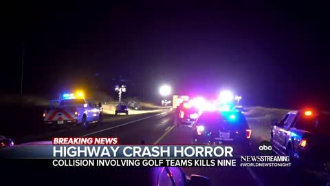 9 killed, 2 injured in deadly collision on Texas highway