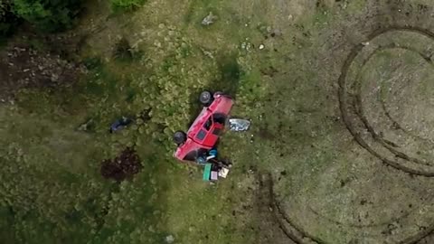 Epic Off Road truck Fail