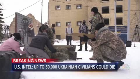 Ukrainian Citizens Prepare For Possible Russian Invasion