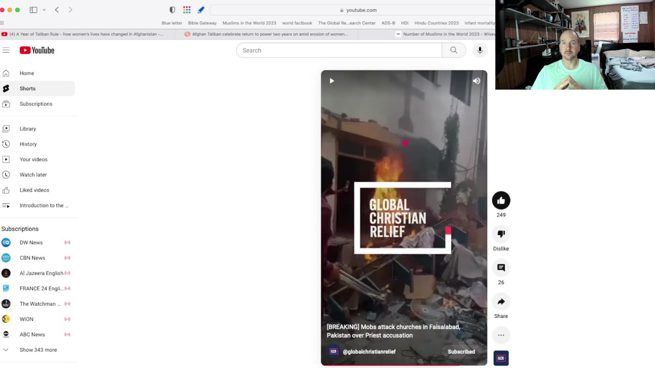 Quran incident in Pakistan - violent Muslim response
