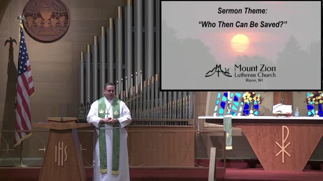 Mt. Zion Lutheran Church (WELS), Ripon, WI 10-23-22