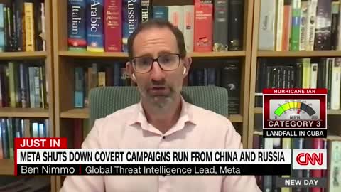 Meta says they shut down 'covert' Russian and Chinese Facebook accounts