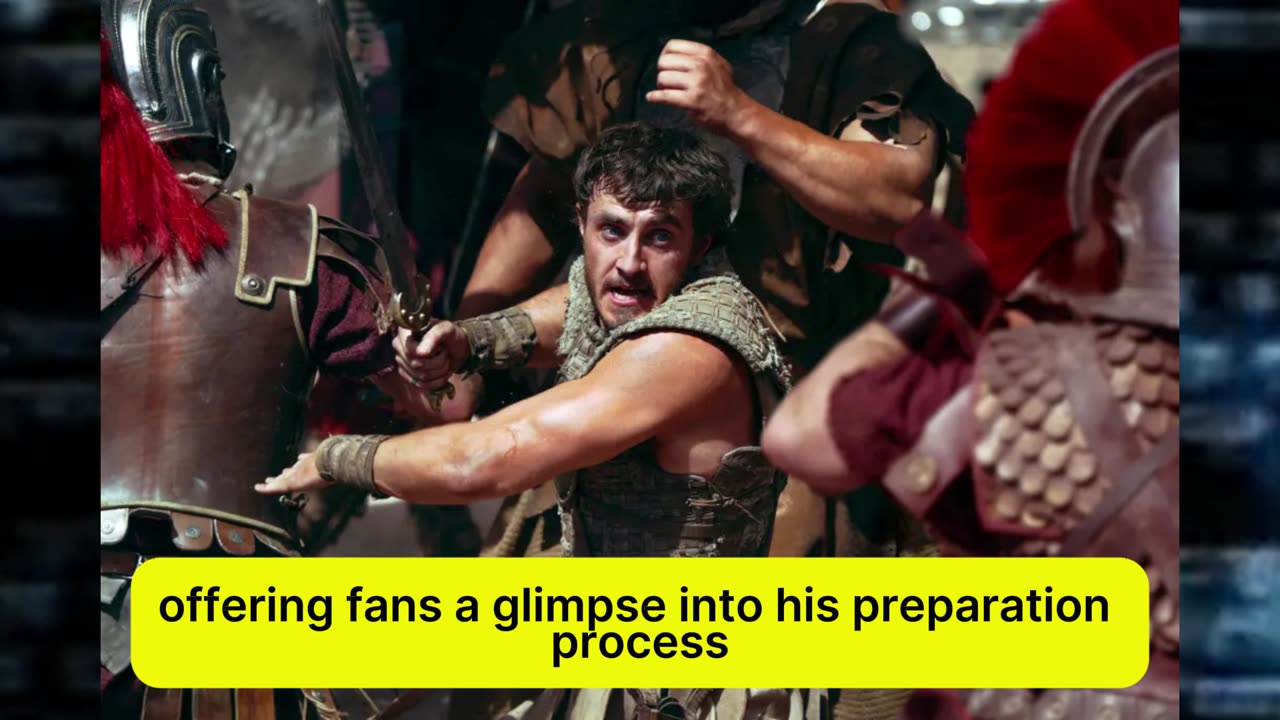 The Shocking Thing Paul Mescal Refused to Do for Gladiator 2 😲