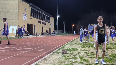 Nathan Wagner - York Meet (3-14-2024): 4X400 Relay (Nate is Anchor)