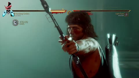 Mortal Kombat 11 rambo fatal blow