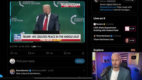 ‘KAMALA HATES JEWS’_ Trump Slobs Netanyahu’s Knob In Pathetic Display _ The Kyle Kulinski Show