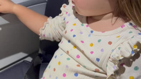 Daughter Responds to Pilot and Crew During Flight