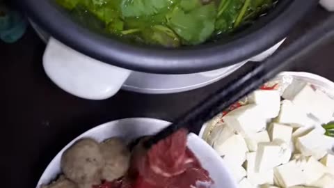 Beef ball hotpot