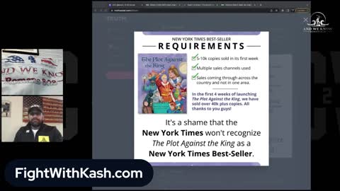 AWK w/ KASH Patel: 6.20.22: An AMAZING, STRONG LEADER for SUCH a TIME as THIS! PRAY!