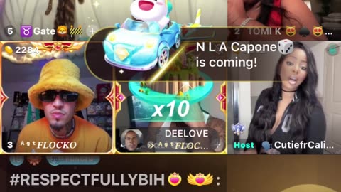 CutieFrCali ft TomiKay Move it Monday on Thur 8/15/24 #bigoclipandsip