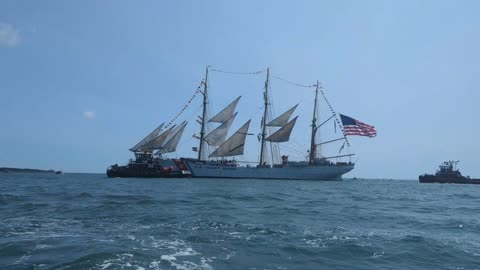Tall Ships Portsmouth 2024 USCG Eagle