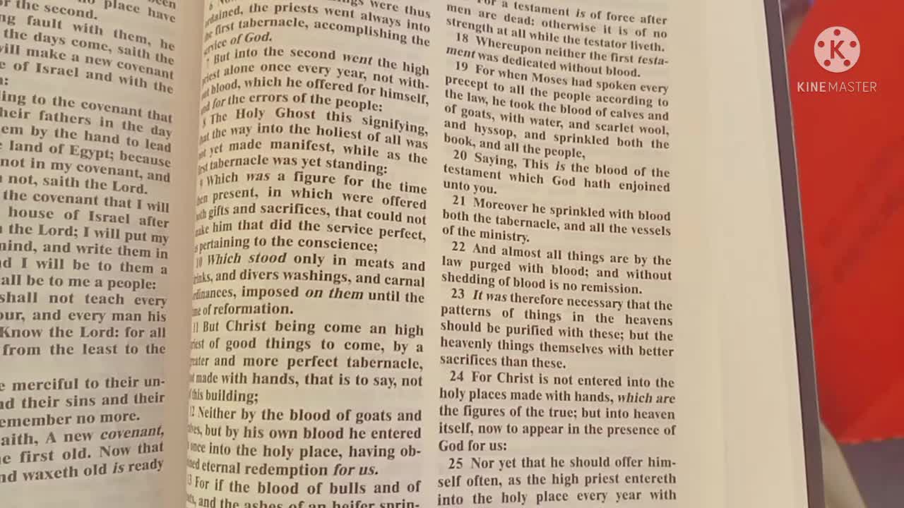 Friday morning Bible reading