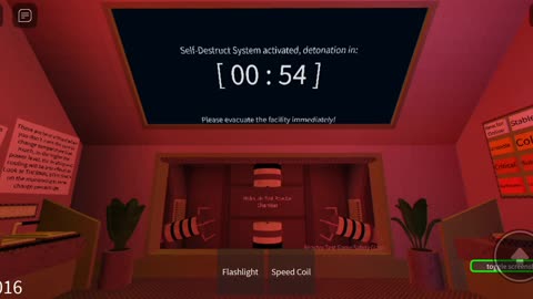 Reactor Test Game: Self-destruct