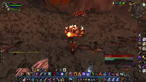 World of Warcraft Classic Hunter Leveling In the Searing Gorge