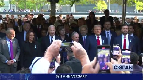 New Yorkers Show Their Support For Trump At 9/11 Memorial