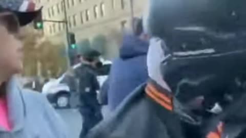 Man Attacked by Antifa/BLM After Trump March in DC