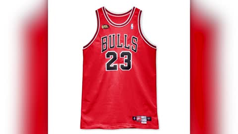 Michael Jordan's "last dance" jersey sold for $10million at auction