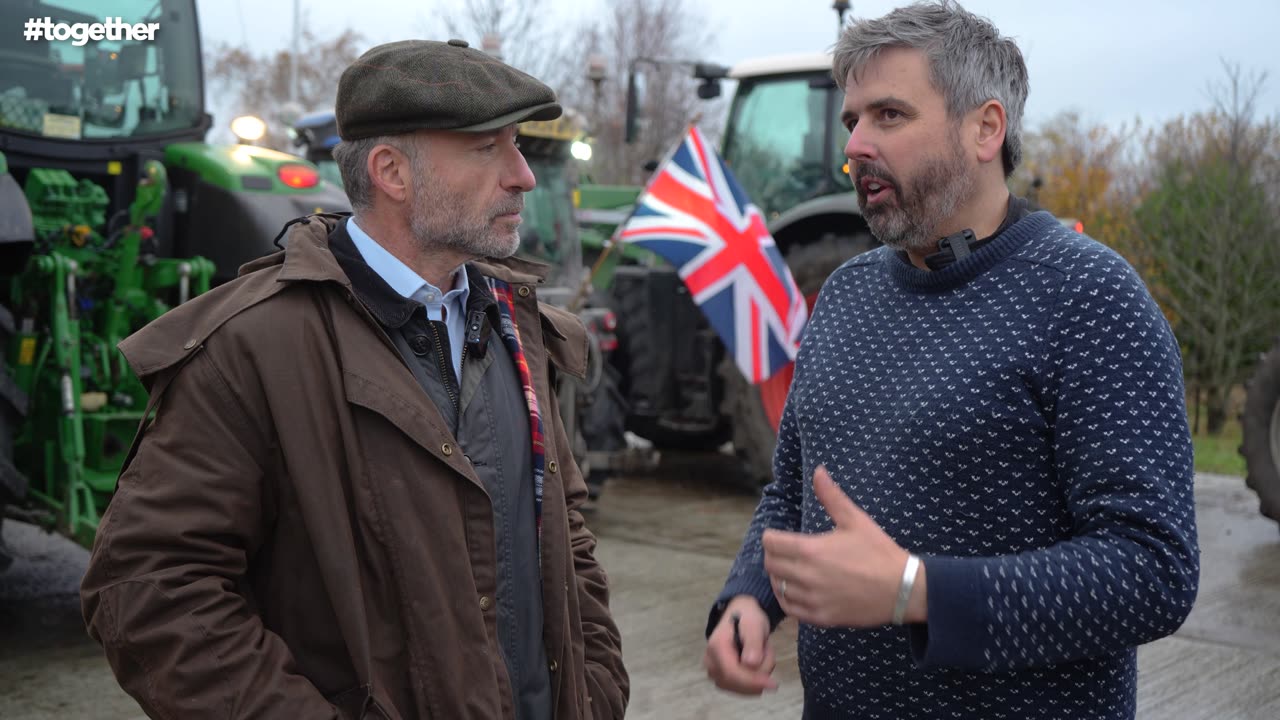 FARMER PROTEST: "We cannot back off, we need to hit this government hard"