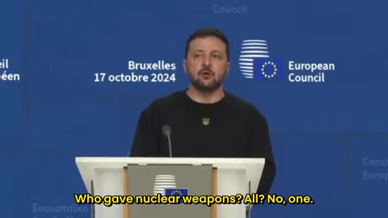 Zelenskyy | Nuclear Weapons Or Membership Into NATO.