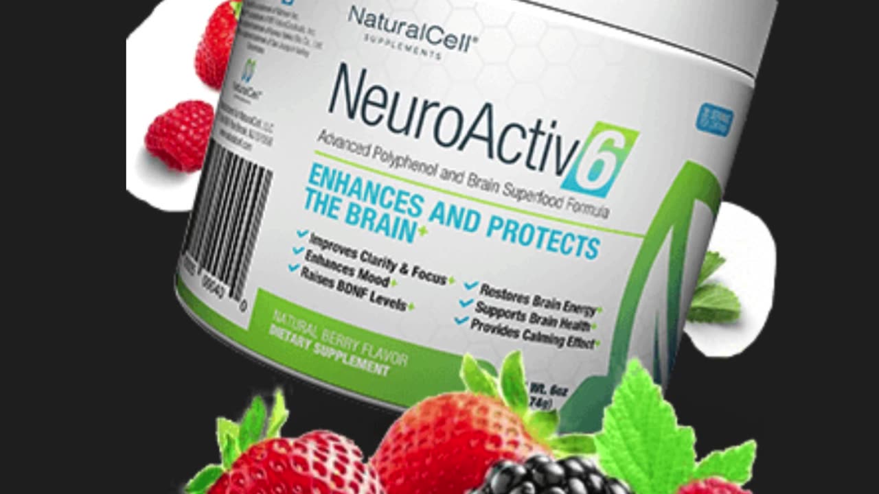 NeuroActiv6 Supplements for Brain Health!