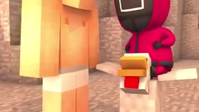 minecraft animation_ Creeper Giant - Shorts @Minecraft Family