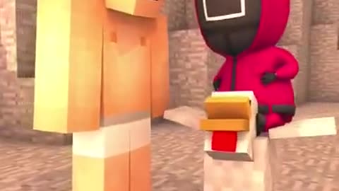 minecraft animation_ Creeper Giant - Shorts ‎@Minecraft Family