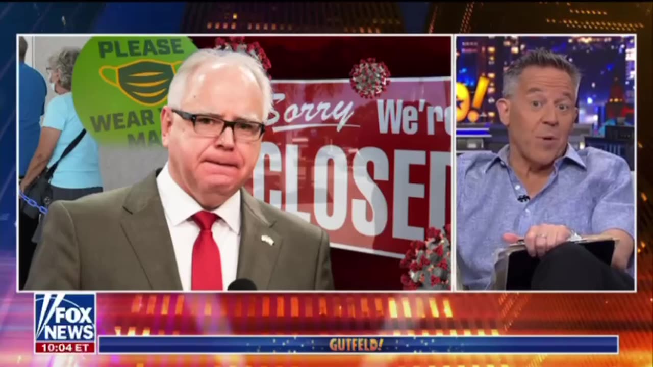 Gutfeld Monologue goes dark on Walz