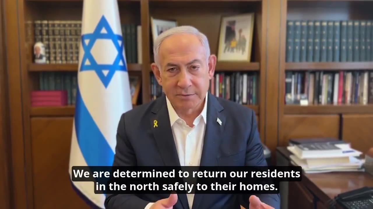 Netanyahu releases a message for the nation