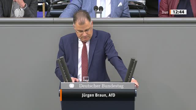 Jürgen Braun Rede vom 08.07.2022 - Fluggastrechte