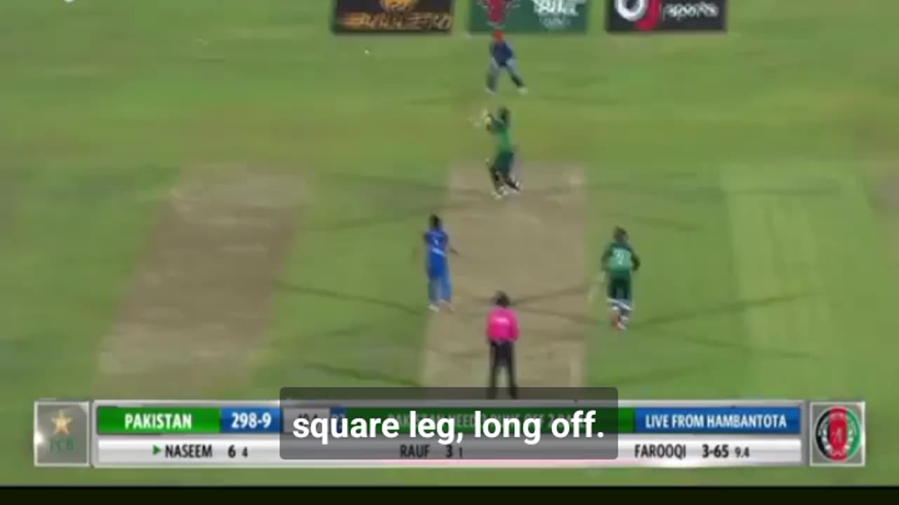 Winning moment Pakistan 2nd odi