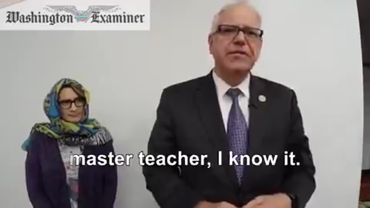 Tim Walz, in a recently surfaced video posted by #dcexaminer, commended Imam Asad Zaman