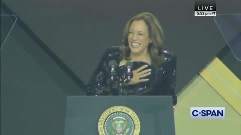 Is Comrade Kamala Drunk, Trying Out a New Accent or Both?