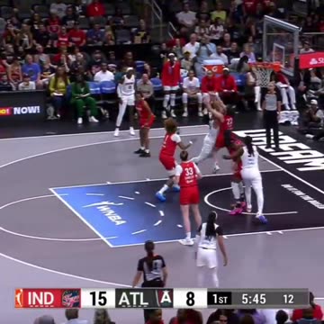 Caitlin Clark just snatched this ball from Allisha Gray. Block or Steal?