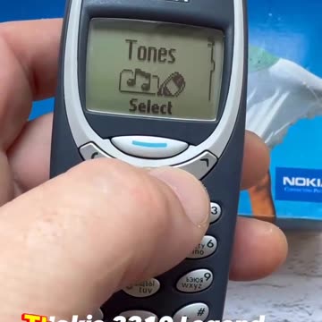 #Nokia3310 #Nokia #RetroTech #olddays