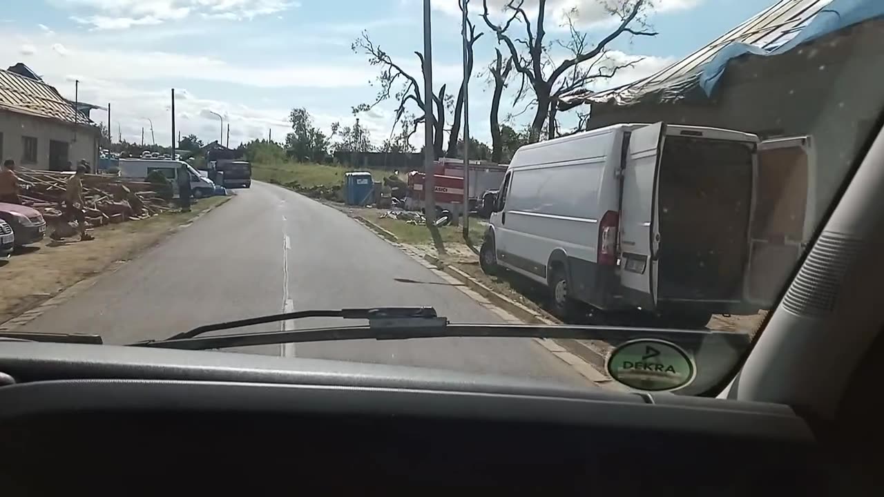 Tornádo na Moravě 2021