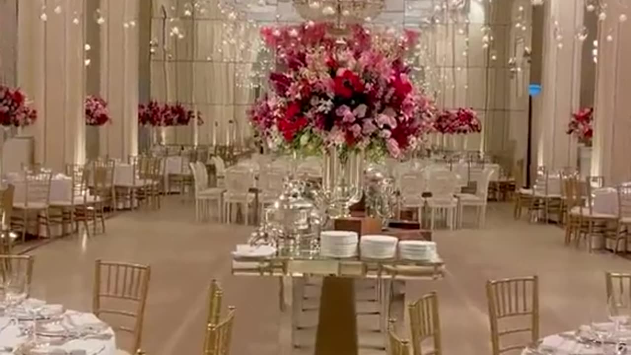 Beautiful wedding decoration