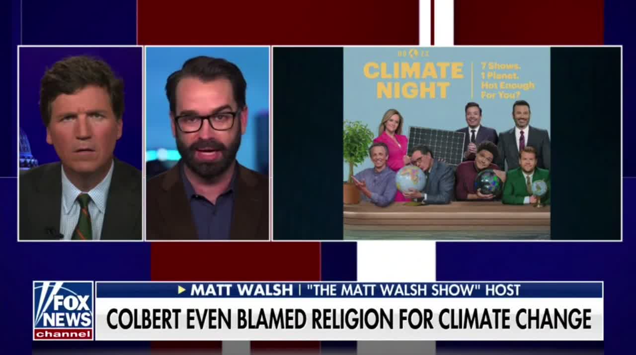 Matt Walsh on comedians lecturing people on climate change