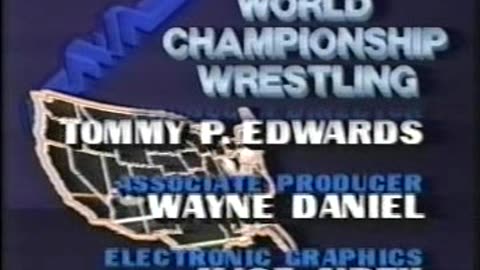 NWA World Championship Wrestling Feb 11 1989 VHS RIP