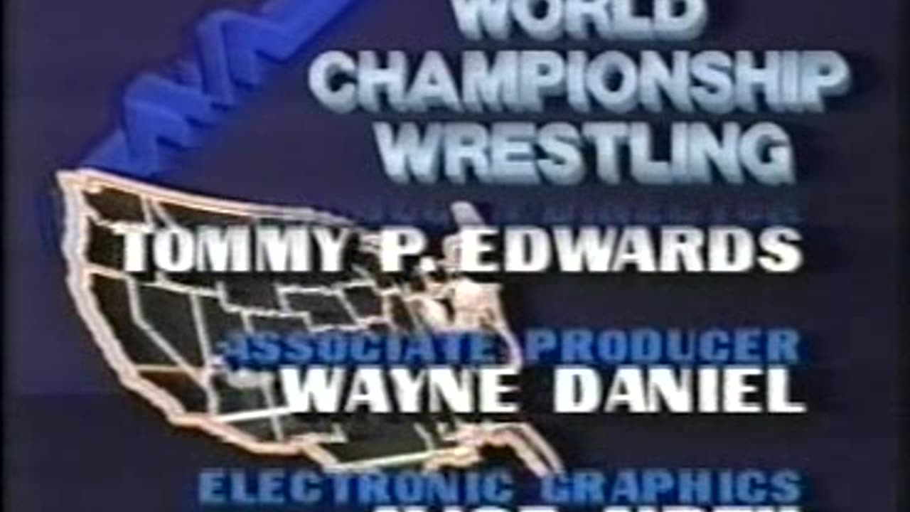 NWA World Championship Wrestling Feb 11 1989 VHS RIP