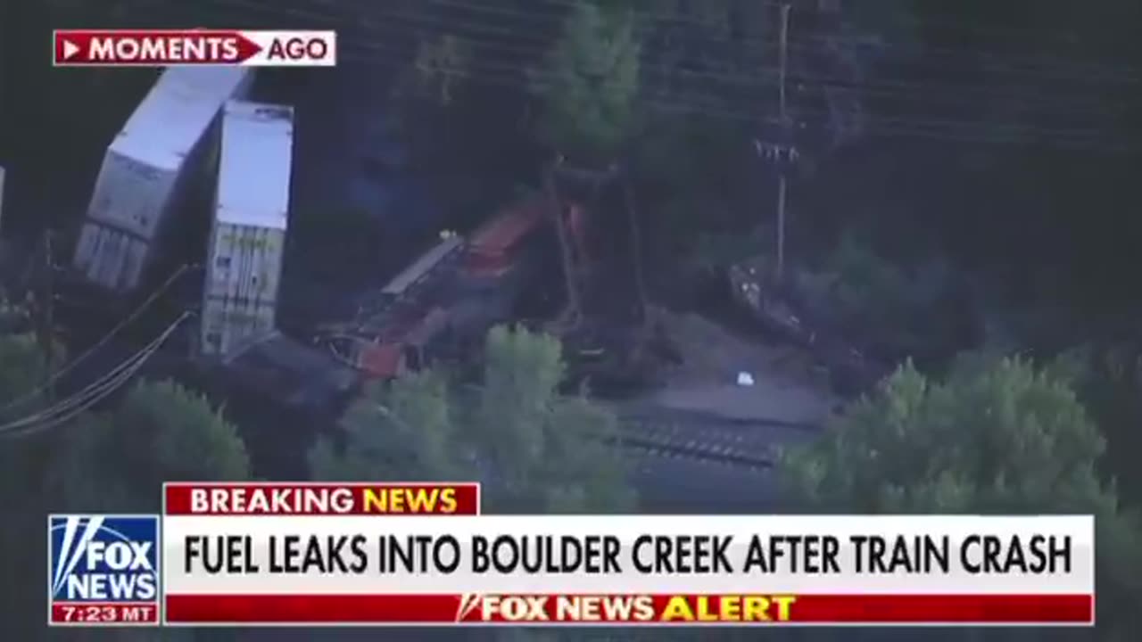 BREAKING - Two Trains Collided In Shocking Head-On Crash In Boulder, Colorado