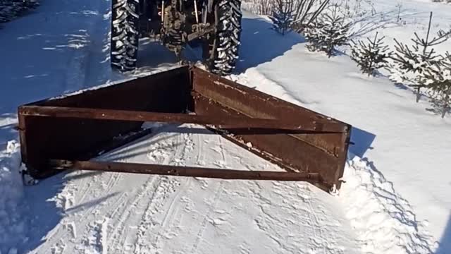 how easy it is to remove the snow