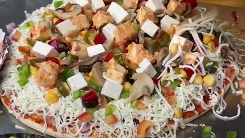 12 toppings pizza || food || pizza lovers