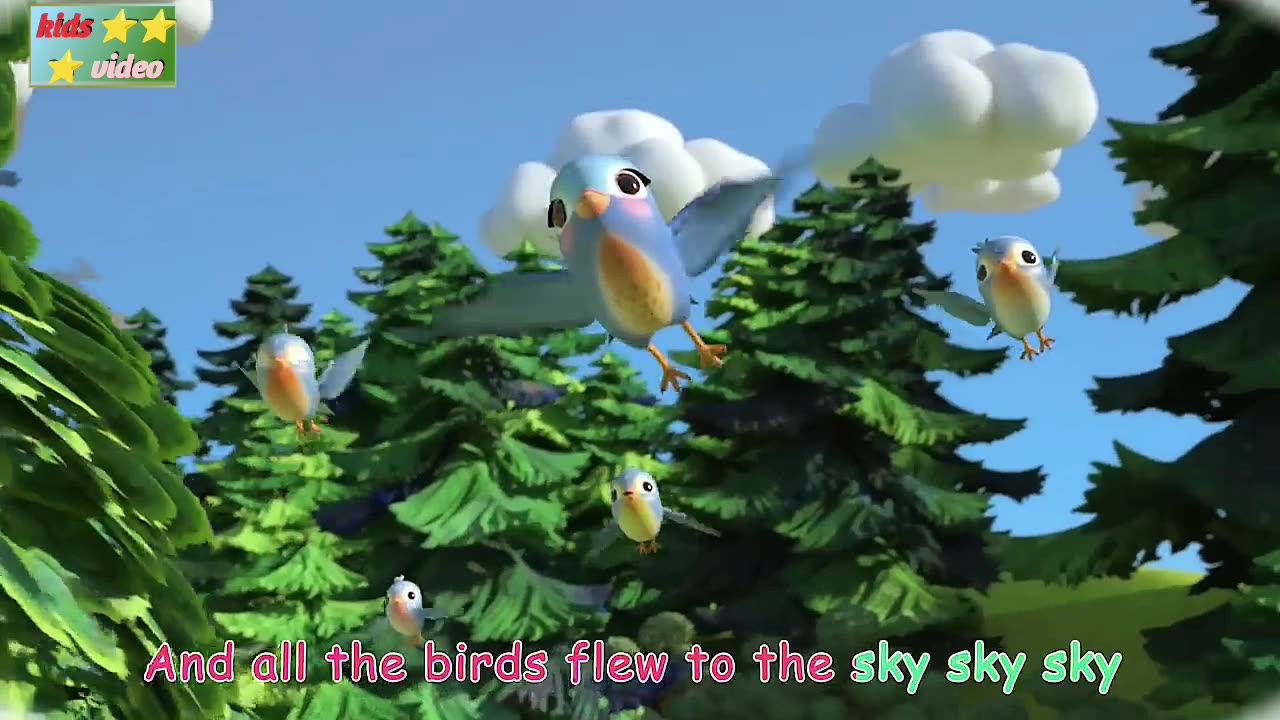 The Rhymes of Five Little Birds: Singing with Fun!