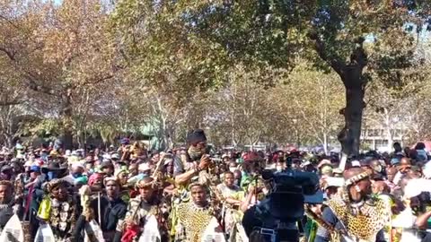 Zuma supporters interrupt Mdumiseni Ntuli