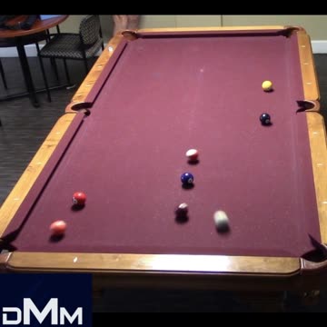 DOUBLE TAP INTO THE SIDE POCKET!