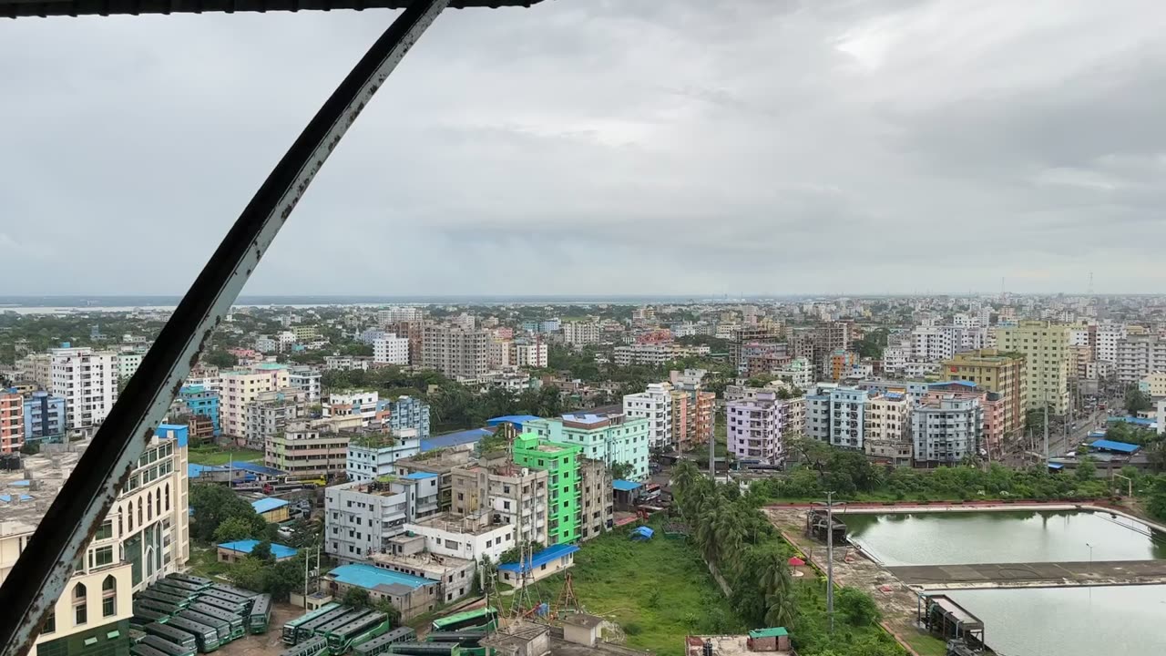 Bird's eye view of Chittagong City || CHITTAGONG|| BANGLADESH