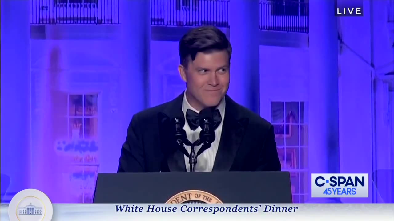 Colin Jost Roasts Biden